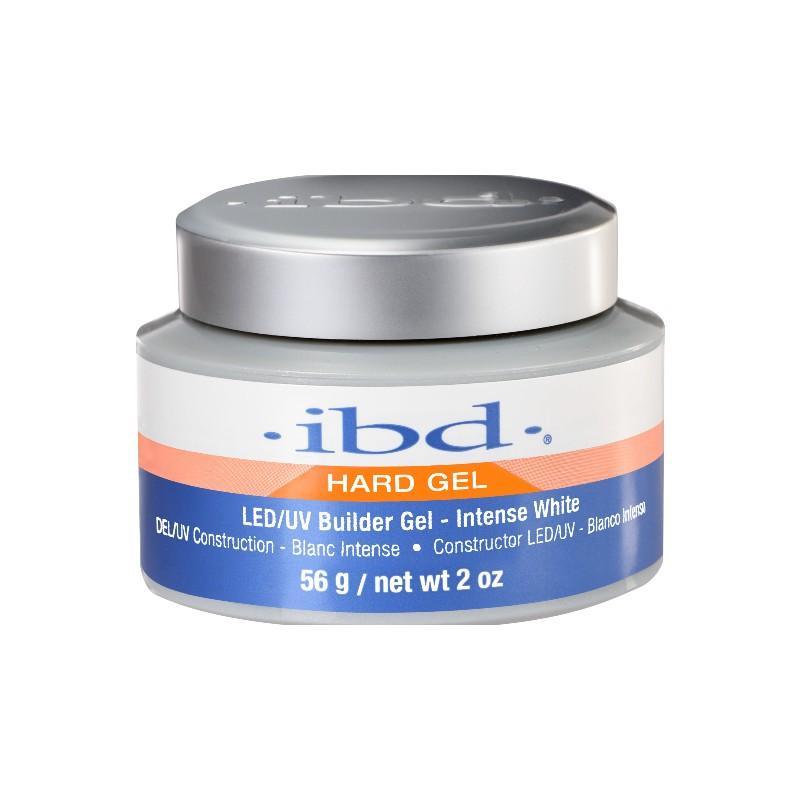 IBD LED/UV Builder Gel - INTENSE WHITE 2oz - Sanida Beauty