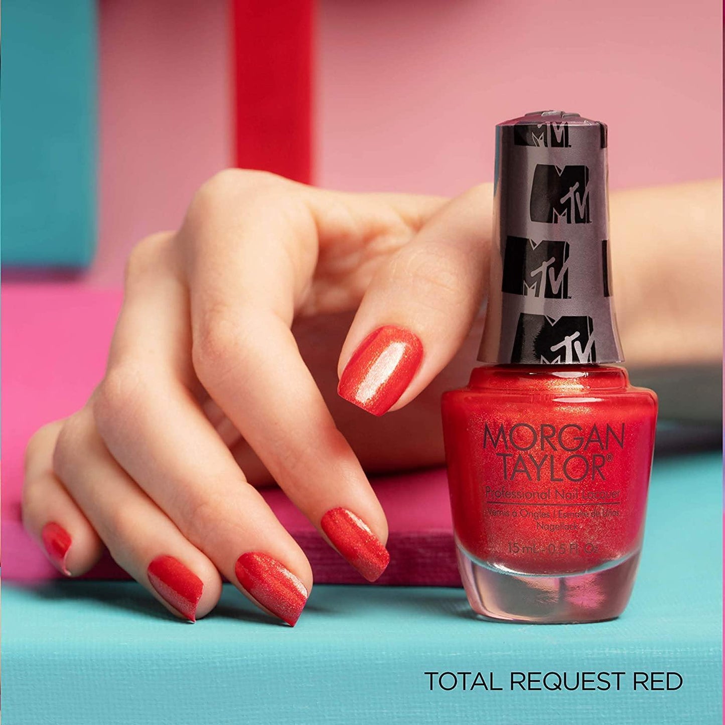 Morgan Taylor - Total Request Red - Sanida Beauty
