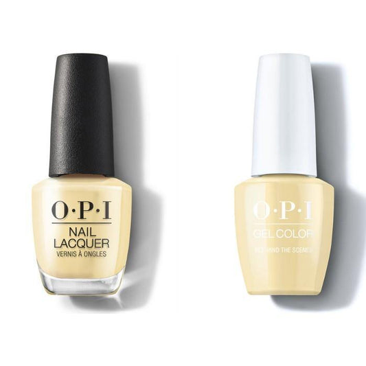 OPI Nail Lacquer + GelColor - Bee-hind the Scenes .5oz - Sanida Beauty