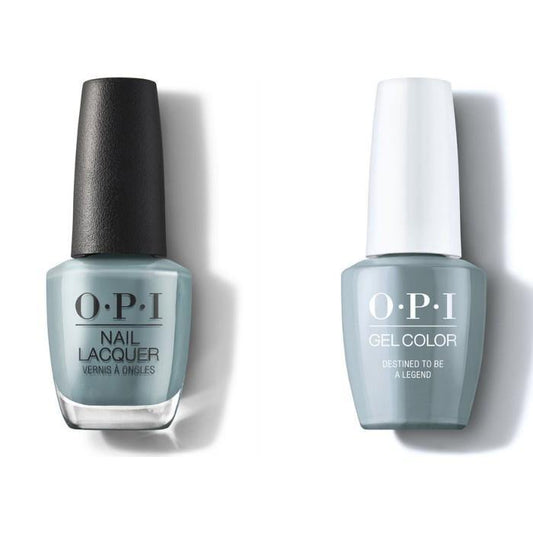 OPI Nail Lacquer + GelColor - Destined to be a Legend .5oz - Sanida Beauty