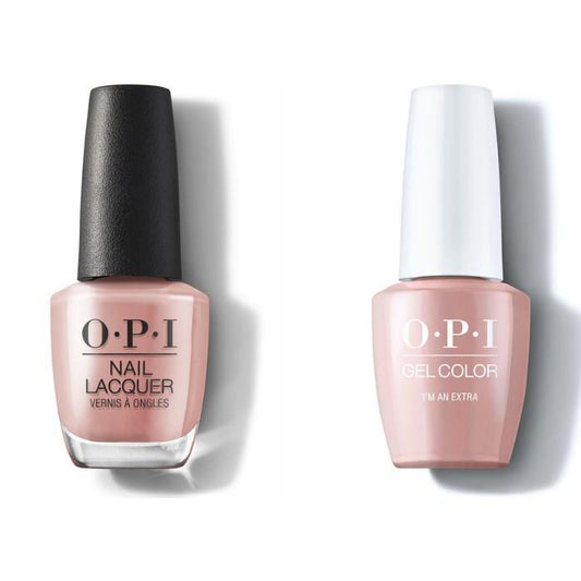 OPI Nail Lacquer + GelColor - I’m an Extra .5oz - Sanida Beauty