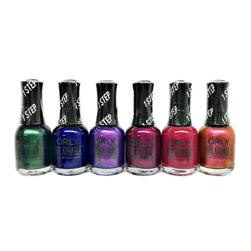 ORLY Breathable Fall/Holiday 2021 "Bejeweled" Full Set - 6 Colors - Sanida Beauty