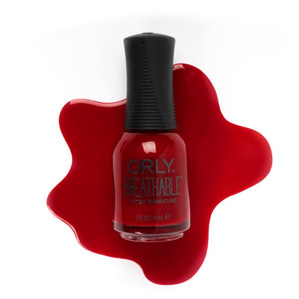 Orly Breathable - One In Vermillion 0.6oz - Sanida Beauty