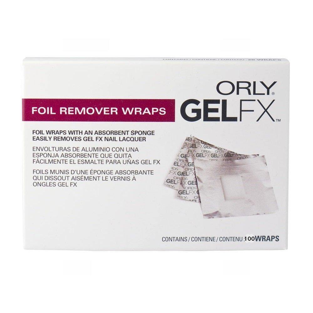 Orly Foil Remover Wraps, 100 Count - Sanida Beauty