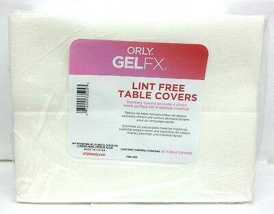 Orly Lint Free Table Covers, 50 Count - Sanida Beauty