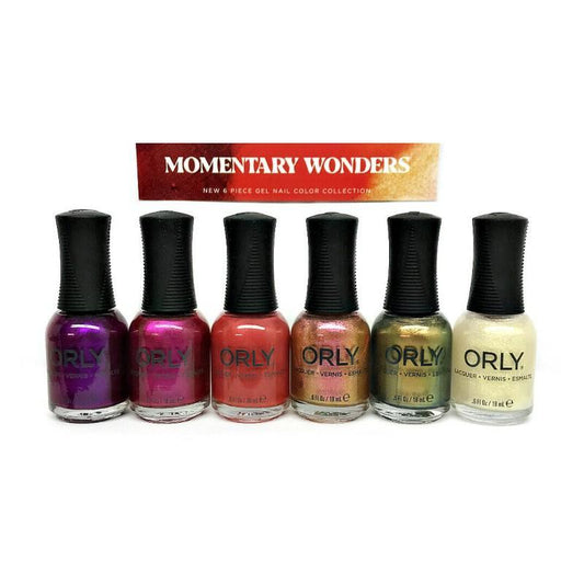 Orly Nail Lacquer - MOMENTARY WONDERS Holiday 2021 - Full Set 6 Colors - Sanida Beauty