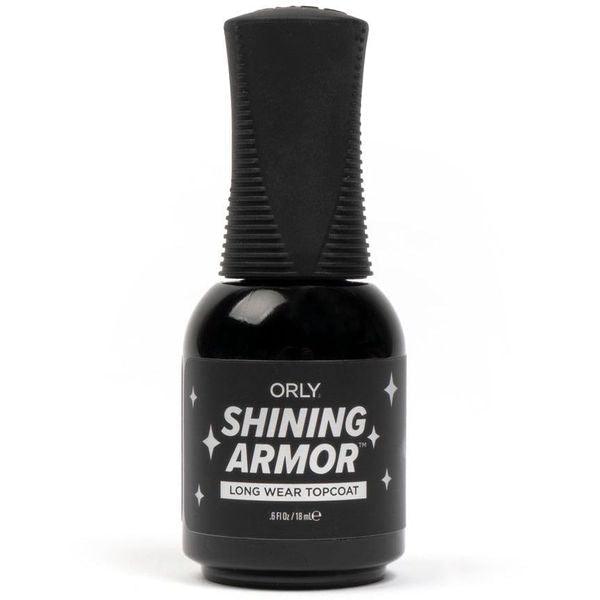 Orly SHINING ARMOR - High Shine Long Wear Top Coat 0.6 fl.oz/18ml - Sanida Beauty