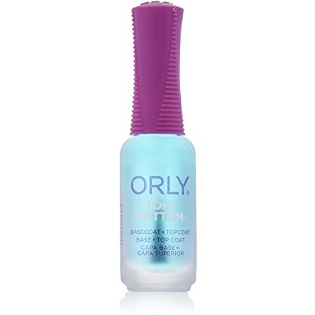 Orly Top-2-Bottom Nail Base Coat and Top Coat All-In-One 0.3 Ounce - Sanida Beauty